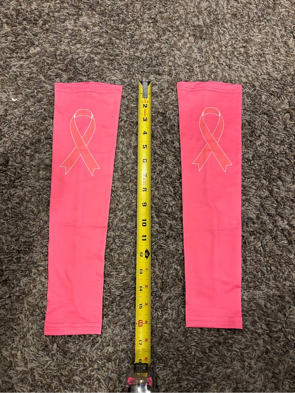 Women’s Breast Cancer Awareness Pink Arm Sleeves